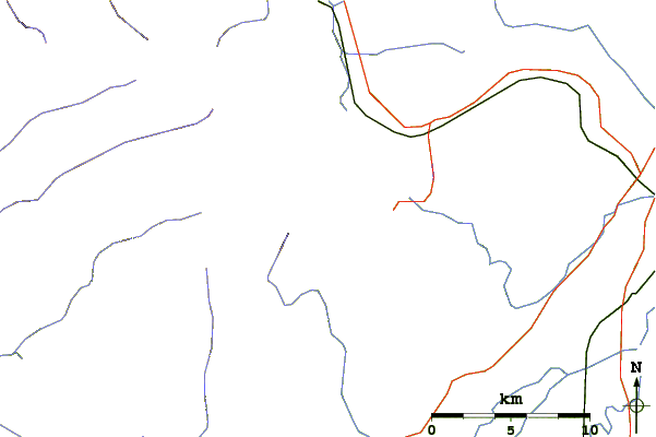 Roads and rivers around Ashokan High Point