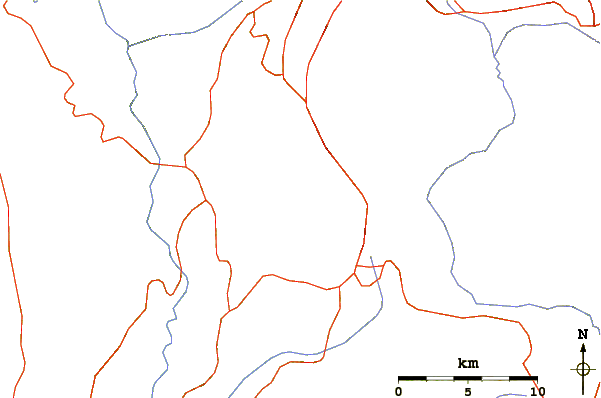 Roads and rivers around Athamanika