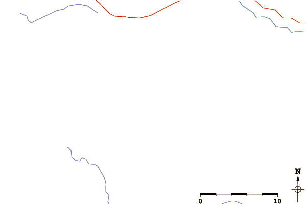 Roads and rivers around Atkins Peak