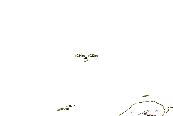 Mountain peaks around Auerberg (Allgäu)