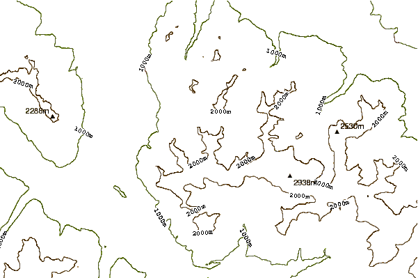 Mountain peaks around Augstenberg (Liechtenstein)