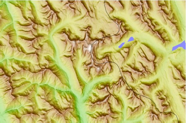 Surf breaks located close to Aye Mountain