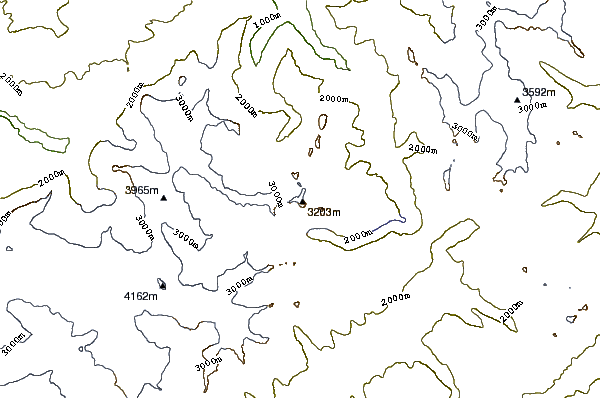 Mountain peaks around Bächlistock