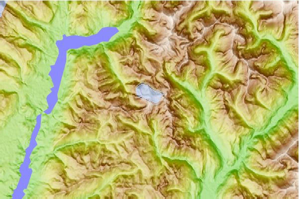 Surf breaks located close to Bacon Peak