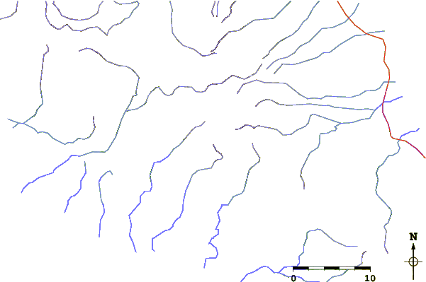 Roads and rivers around Bagana