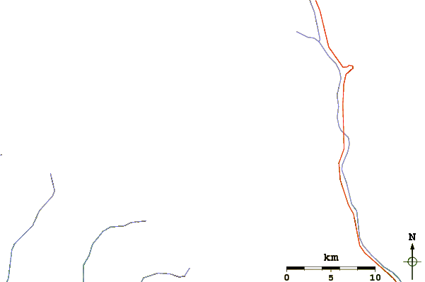 Roads and rivers around Balakun