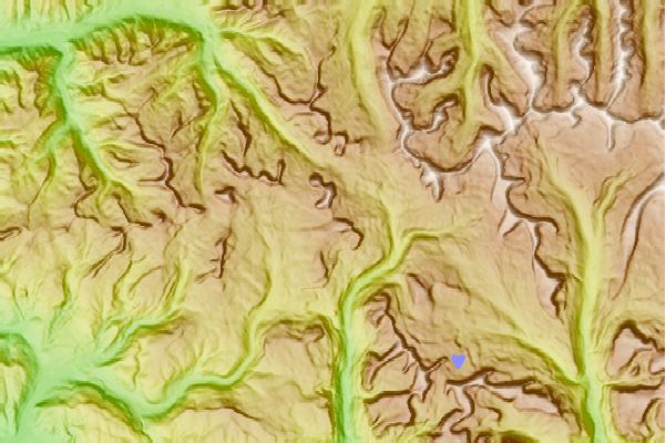 Surf breaks located close to Bald Mountain (Utah)