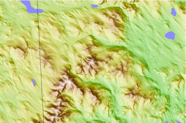 Surf breaks located close to Baldpate Mountain (Maine)