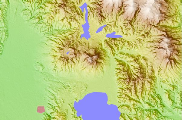 Surf breaks located close to Mount Bandai or Bandai San ( 磐梯山)