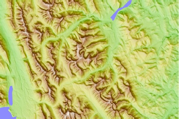 Surf breaks located close to Banded Peak