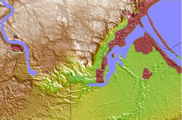 Surf breaks located close to Bardon Peak