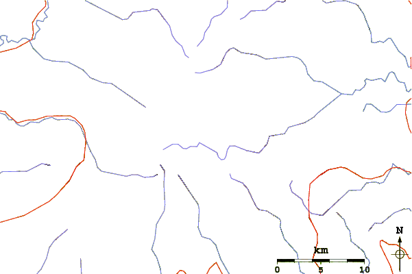 Roads and rivers around Barrington Tops