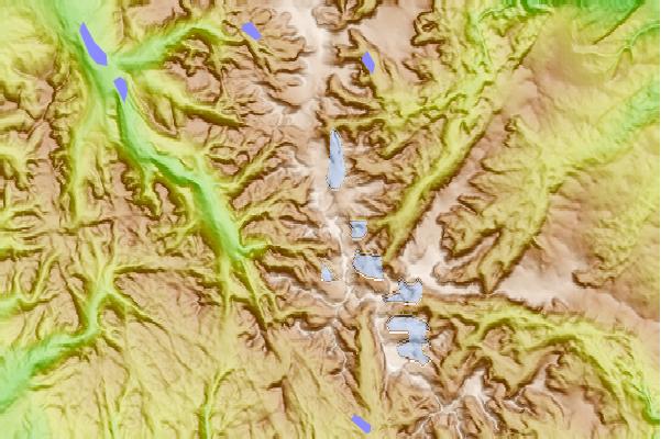 Surf breaks located close to Bastion Peak