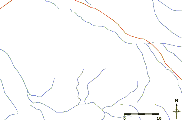 Roads and rivers around Bayuda Volcanic Field