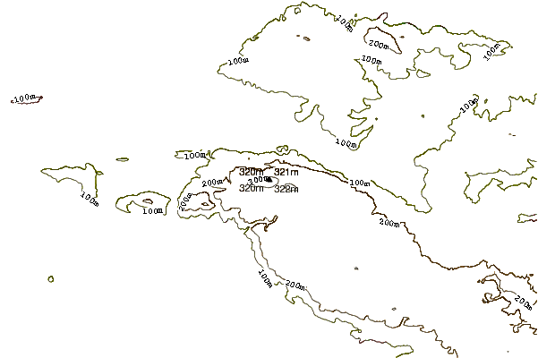 Mountain peaks around Beacon Batch