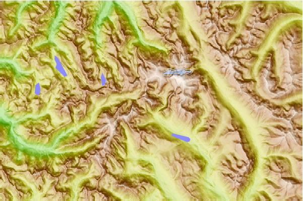 Surf breaks located close to Bears Breast Mountain