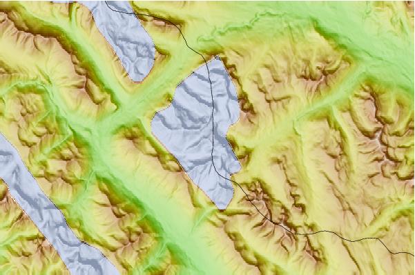 Surf breaks located close to Beatrice Peak