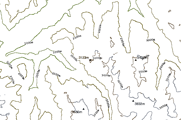 Mountain peaks around Bec des Rosses