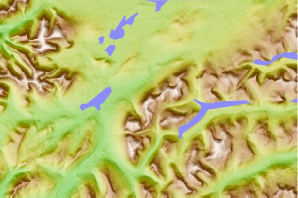 Surf breaks located close to Beinn Achaladair