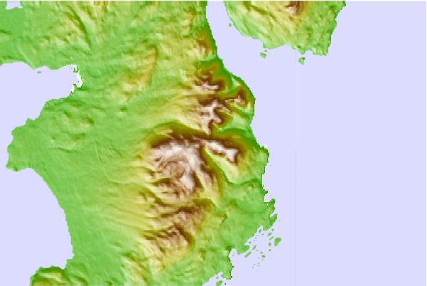 Surf breaks located close to Beinn Bheigeir (Islay)