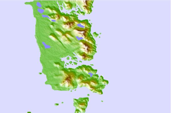 Surf breaks located close to Beinn Ruigh Choinnich