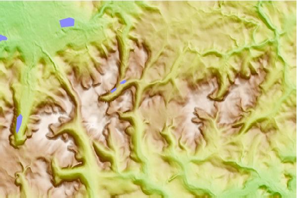 Surf breaks located close to Beinn a' Chaorainn (Cairngorms)