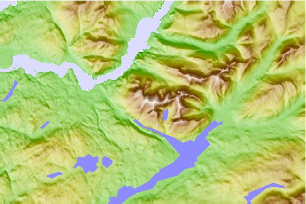 Surf breaks located close to Ben Cruachan