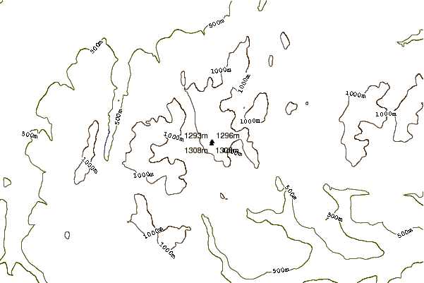 Mountain peaks around Ben Macdui