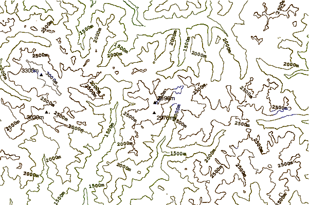 Mountain peaks around Besiberri Nord