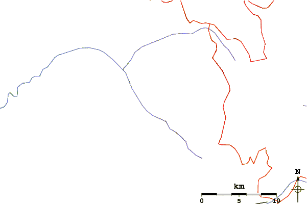 Roads and rivers around Besna Kobila