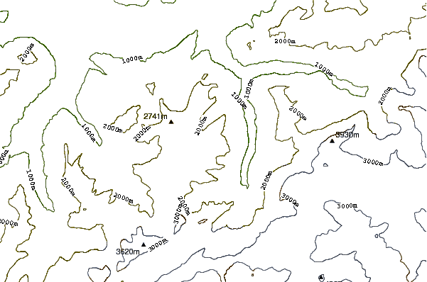 Mountain peaks around Bietenhorn