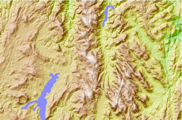 Surf breaks located close to Bimberi Peak