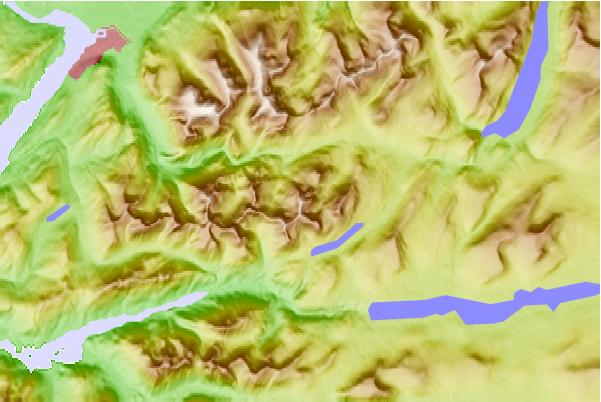 Surf breaks located close to Binnein Mor