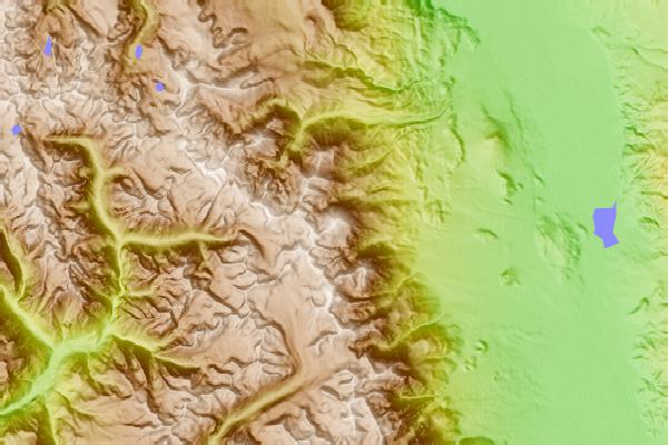 Surf breaks located close to Birch Mountain (California)