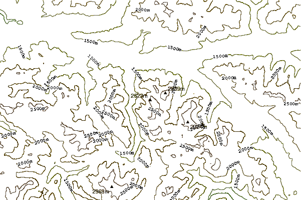 Mountain peaks around Birkenkofel