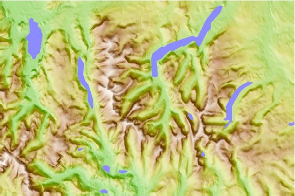 Surf breaks located close to Birks (Lake District)