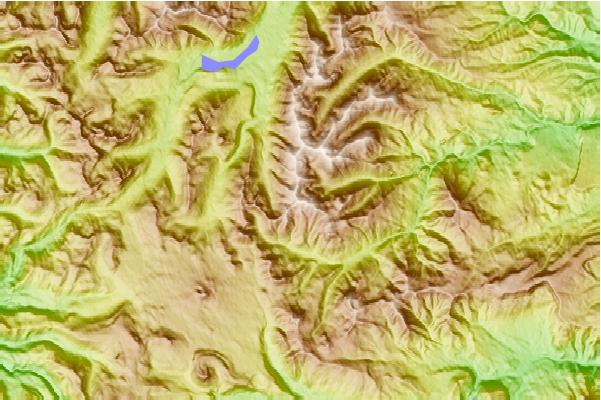 Surf breaks located close to Bismarck Peak