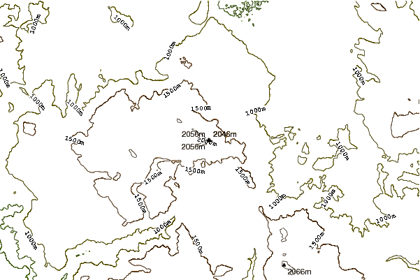 Mountain peaks around Bjelasnica