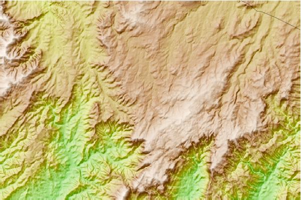 Surf breaks located close to Black Jack Mountain