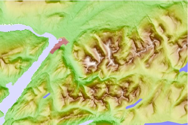 Surf breaks located close to Blackhope Scar