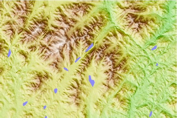 Surf breaks located close to Blake Peak