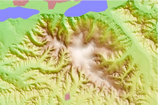 Surf breaks located close to Bogd Khan Mountain