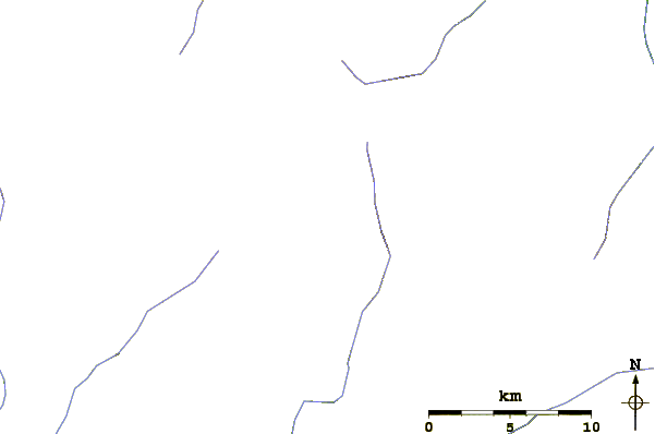 Roads and rivers around Bogda Peak