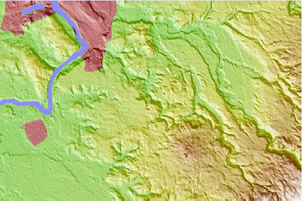 Surf breaks located close to Boring Lava Field