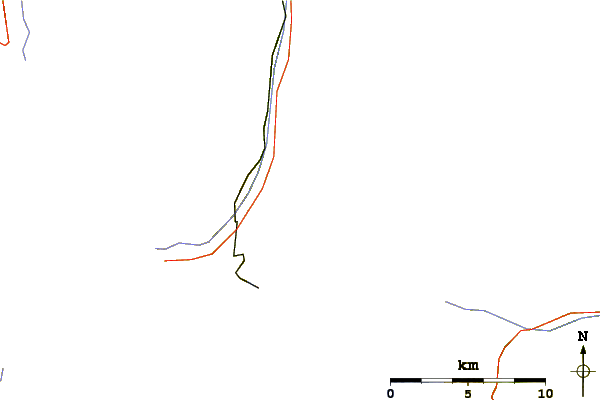 Roads and rivers around Bösentrift