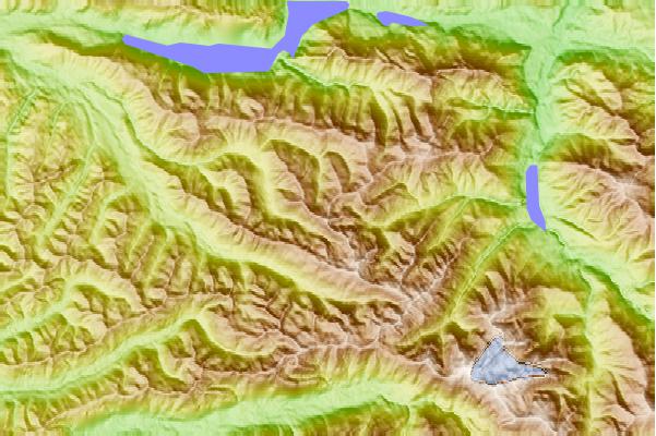 Surf breaks located close to Boulder Peak (Washington)