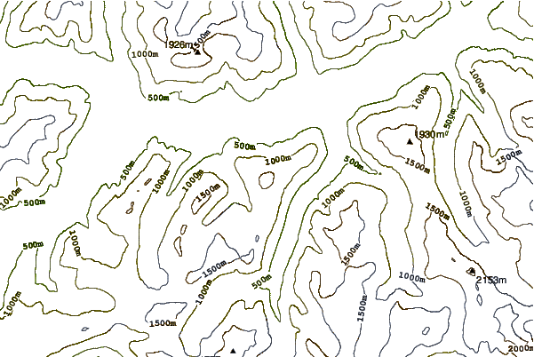 Mountain peaks around Boundary Peak 79