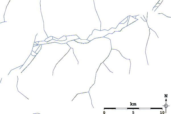 Roads and rivers around Boundary Peak 79