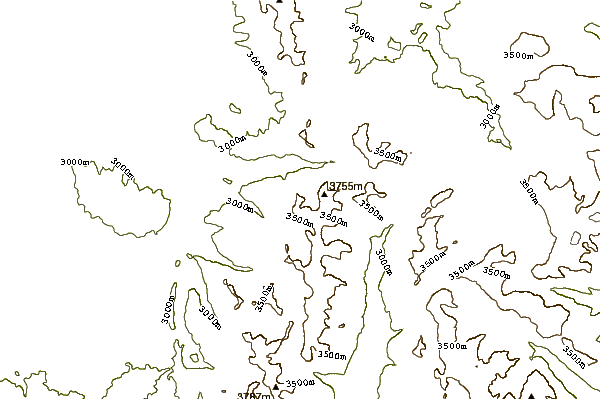 Mountain peaks around Braddock Peak (Never Summer Range)