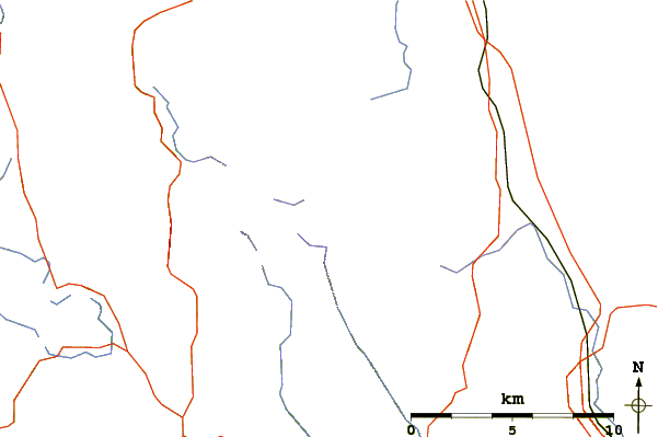 Roads and rivers around Branstree